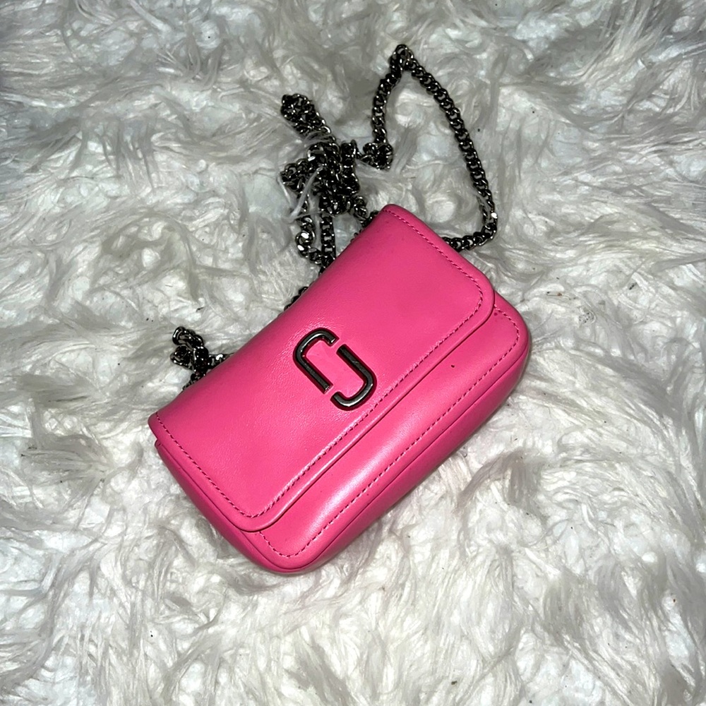 The J Marc Mini Shoulder Bag in Pink